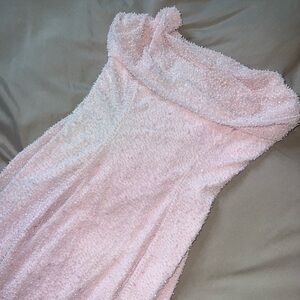 Oh Polly - PALERMO
Embellished Bandeau Cowl Neck Maxi Dress in Blush.